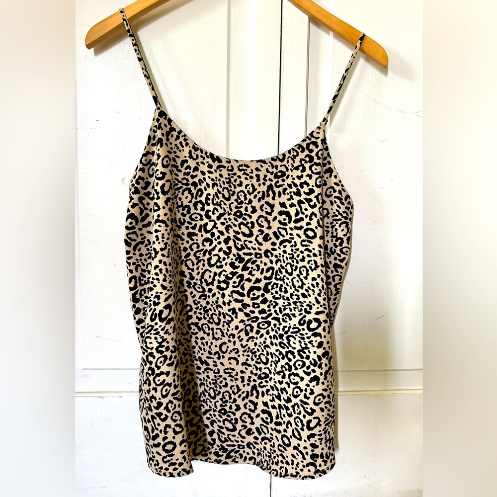 Naked Zebra leopard print cami/tank